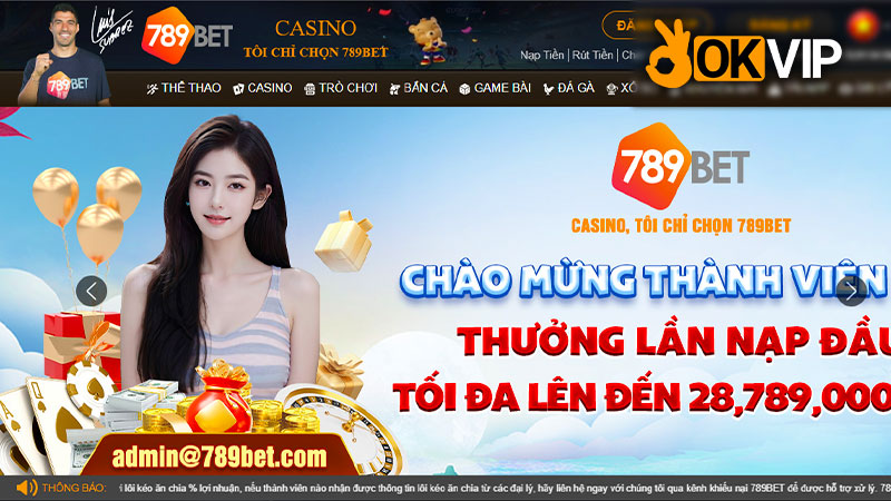 789bet111: Sân Chơi Cá Cược Uy Tín - Đối Tác Số 1 Của OKVIP